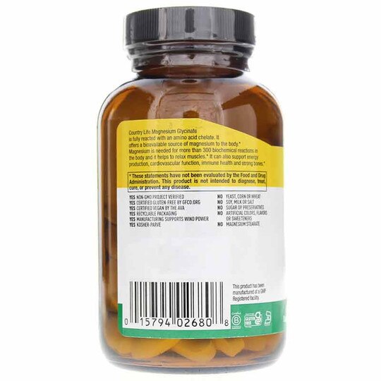 Chelated Magnesium Glycinate 400 Mg, CTL